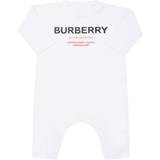 Burberry Jumpsuits Burberry Baby Logo cotton onesie white
