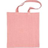 Väskor Creativ Company Tote bag, stl. 38x42 cm, 185 g, rosa, 1 f�rp