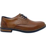 Rieker Sneakers Rieker Men's 13516-22 Tevere Mens Smart Lace-up Shoe in Brown Leather