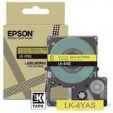 Kontorsmaterial Epson LabelWorks LK-4YAS on yellow