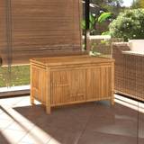 Bambu Dynförvaring & Möbelskydd vidaXL Trädgårdslåda 90x52x55cm bambu