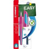 Stabilo Ergonomisk skolreservoarpenna – EASYbuddy M spets rosa/ljusblå