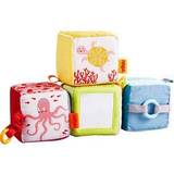 Haba Klossar Haba Discovery Cubes Marine World 4 Fabric Blocks to Stimulate Baby's Senses MichaelsÂ Multicolor One Size
