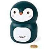 Janod Lila Barnrum Janod Penguin Wooden Children’s Money Box 5.9 inch