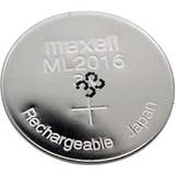 Maxell Batterier & Laddbart Maxell ML2016 Button rechargeable ML 2016 Lithium 25 mAh 3 V 1 pcs