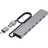 Hama USB-hubb 7-portar USB-A