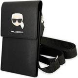 Karl Lagerfeld Metal Head Wallet Phone Bad Bag for smartfone and accessories Black
