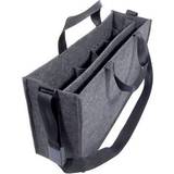 Gråa Handväskor Sigel Desk Sharing Shoulder Bag - Dark Grey
