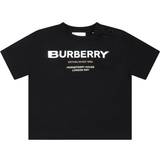 Burberry T-shirts Barnkläder Burberry Baby cotton T-shirt black