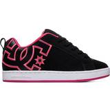 Dam - Nubuck Sneakers DC Shoes Court Graffik Shoes W - Black/Pink Stencil
