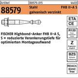 Fischer Ytpapp & Takpapp Fischer FHB II-A S M20 170/50 Highbond ankarstång 506917 4 st