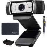 Logitech c930e webcam Logitech C930e 1080p HD Webcam with H.264 Compression 960-000971 External Privacy Shutter Bundle Kit