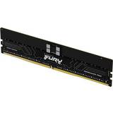 128 GB - DDR5 - Svarta RAM minnen Kingston Fury Renegade Pro Black DDR5 5600MHz 4x128GB ECC Reg (KF556R36RBK4-128)