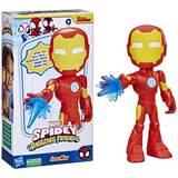 Hasbro Leksaker Hasbro Spidey & His Amazing Friends Mega Iron Man 22 cm Beställningsvara, 2-3 månaders leverans