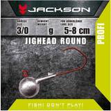 Jackson Fiskedrag Jackson VMC Jighead Round 3/0 für Köderlänge 5–8 cm 28g Jigkopf Jighaken