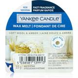 Yankee Candle Soft Wool & Amber wax melt Scented Candle 104g