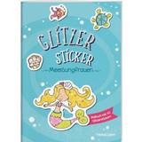 Hav Målarböcker Glitzer-Sticker Malbuch. Meerjungfrauen