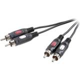 RCA-kablar SpeaKa Professional SP-7870624 RCA Audio/phono Cable [2x RCA plug