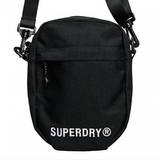 Superdry Svarta Väskor Superdry GWP CODE STASH BAG women's Pouch in Black