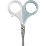 Gröna Nagelvård Beaba Nail Scissors for Babies and Kids for Nail Care and Manicure Rounded Tips Blue