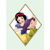 Gröna Tavlor & Posters Barnrum Komar Snow White & Dopey 30x40cm