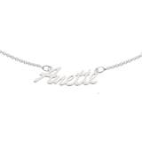 Scrouples Name Necklace - Silver
