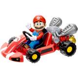 Nintendo Leksaker Nintendo Super Mario Movie Figure w/ Kart Mario 6 cm 417684