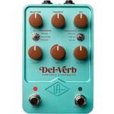 Universal Audio Del-Verb Ambience Companion Effects Pedal Turquoise