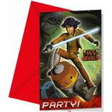 Procos Star Wars Rebels Invitation Card 14x9.5cm