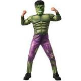 Lila - Superhjältar & Superskurkar - Övrig film & TV Maskeradkläder Rubies Avengers Hulk Deluxe Barndräkt