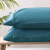 Turkosa Örngott Brielle Home 300 Thread Count Pillow Case Turquoise