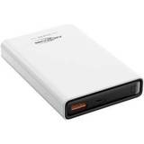 Ansmann Powerbanks Batterier & Laddbart Ansmann PB222PD Powerbank 10000 mAh LiPo USB-A, USB-C Weiß
