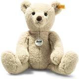 Steiff Teddy Bear Mama, Beige, Premium Stuffed Animal Plush, Medium