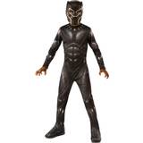 Svart - Tyg Maskeradkläder Rubies Black Panther Barn Maskeraddräkt