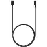 Svarta - USB-kabel Kablar Samsung 3A USB C 2.0 - USB C 2.0 M-M 1.8m