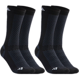 Dam - Ull Underkläder Craft Sportswear Warm Mid Socks 2-pack Unisex
