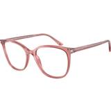 Giorgio Armani Rosa Glasögon & Läsglasögon Giorgio Armani AR7192 5933 Pink L