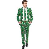 Grön - Mellaneuropa Dräkter & Kläder OppoSuits Santaboss Kostym