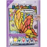 Royal & Langnickel Pyssel Royal & Langnickel Foil Paint By Number Kit -Butterflies Assorted Pre-pack 1 Count