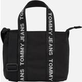 Svarta Väskor Tommy Jeans Essential Canvas Crossbody Bag