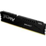 8 GB - DDR5 - Svarta RAM minnen Kingston Fury Beast Black DDR5 6000MHz 8GB (KF560C40BB-8)