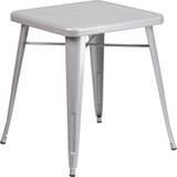 Silver Bordskivor Flash Furniture CH-31330-29-SIL-GG 23 Table Top