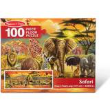 Konstverk Golvpussel Melissa & Doug Safari 100 Pieces