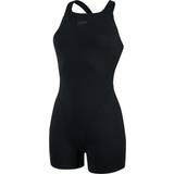Dam - Polyester Badkläder Speedo Eco Endurance+ Legsuit Swimsuit - Black