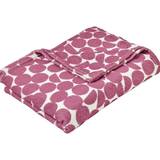 Fusion Hemtextil Fusion Ingo Geometric Soft Touch Fleece Blankets Pink