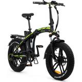 Fatbike elcykel Youin BK1600B DUBAI 20" 250W 10000 MAH 25 km/h Unisex