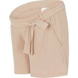 Mamalicious Shorts with Tie Waist Oliven/Warm Sand