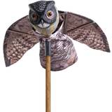 Uggla trädgårdstillbehör Silverline Fågelskrämma Flying Owl Uggla