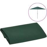 Polyester Parasollfötter vidaXL Reservtyg parasoll grön 300