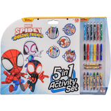 Disney Elbilar Disney Spidey and His Amazing Friends 5-In-1 Coloring Activities Set SP22306